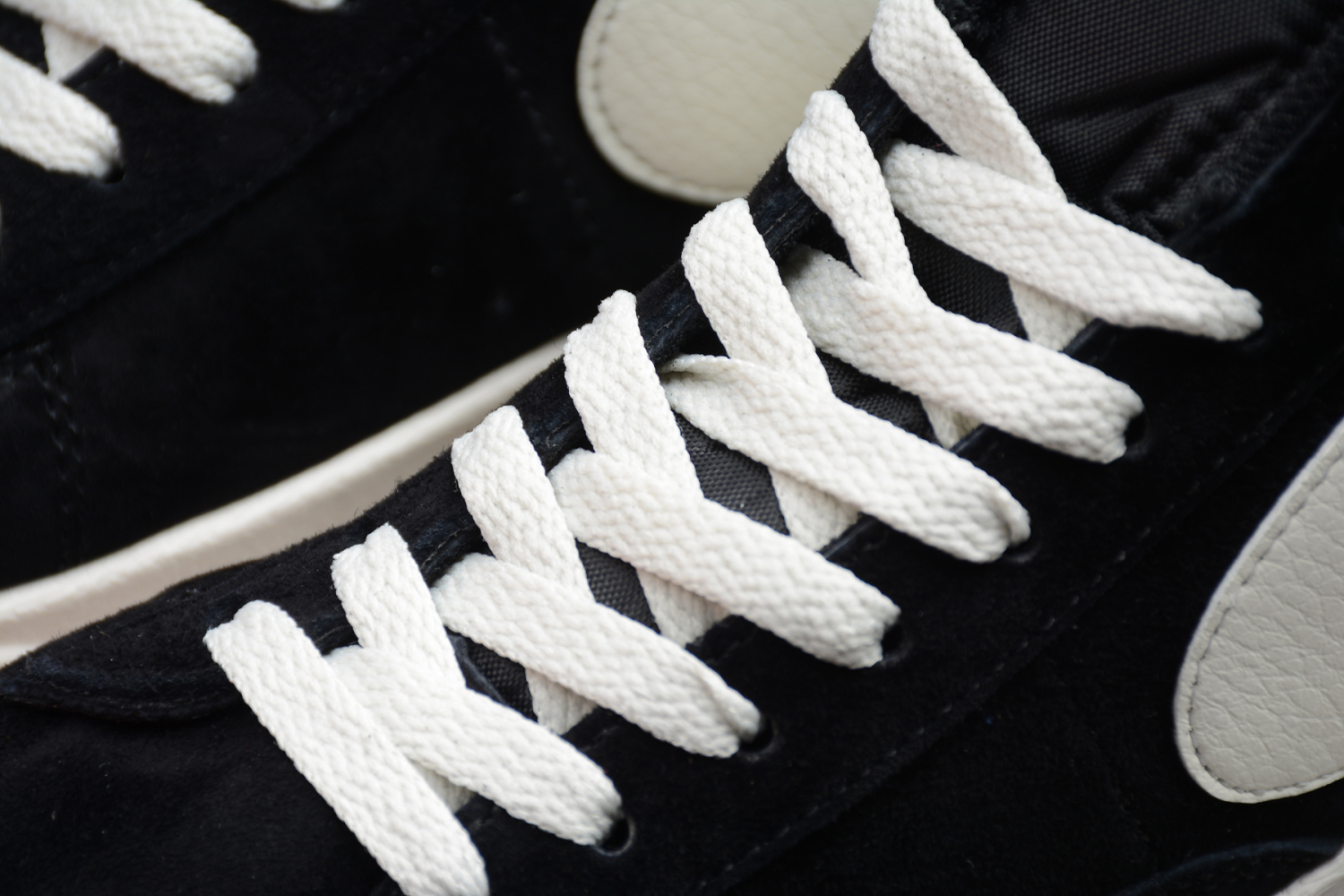 Nike Blazer Mid Vintage Suede Black (W)  AV9376-001