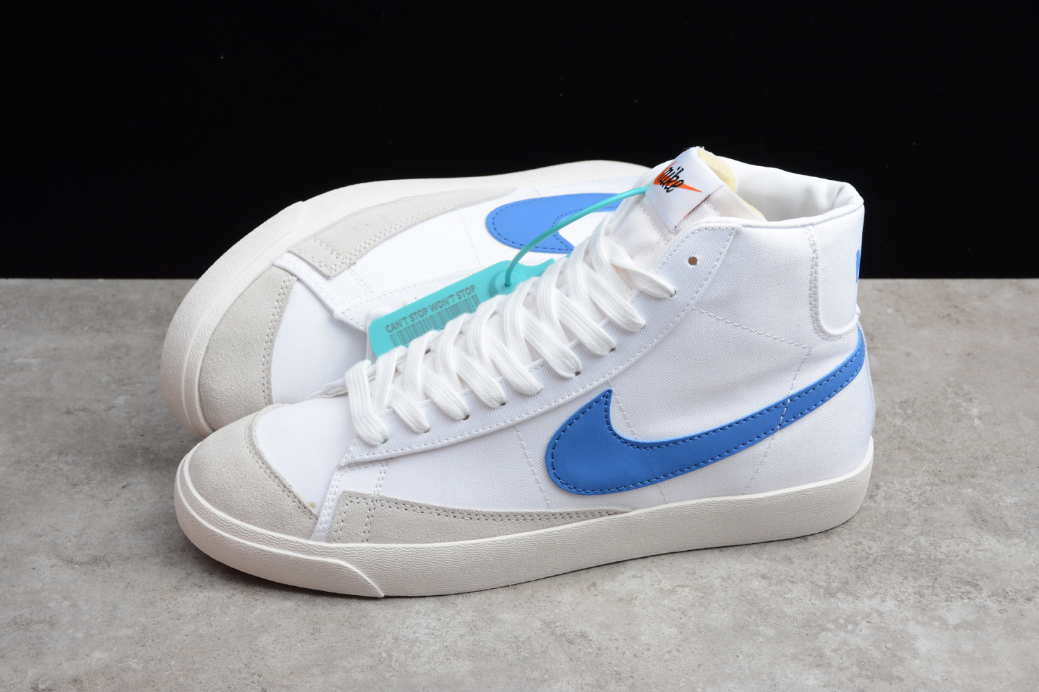 Nike Blazer Mid 77 Pacific Blue  BQ6806-400