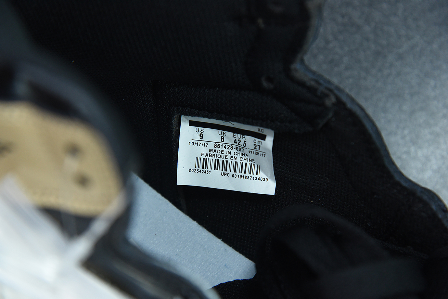 Jordan 1 Retro High NRG Patent Gold Toe 861428-007
