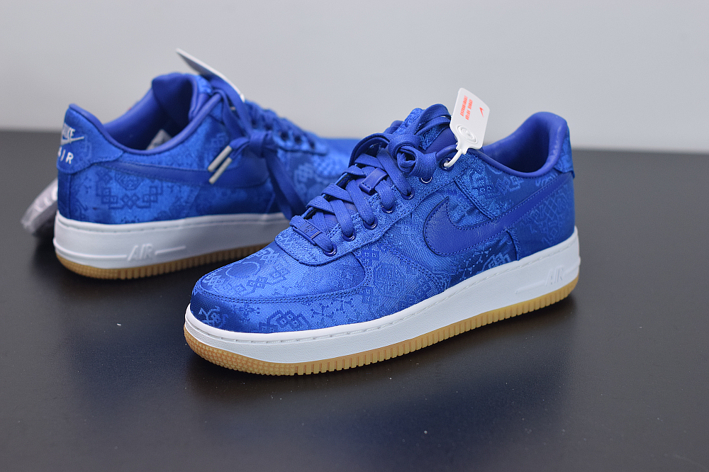 Nike Air Force 1 Low CLOT Blue Silk CJ5290-400
