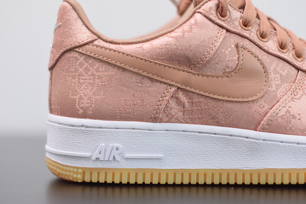 Nike Air Force 1 Low Clot Rose Gold Silk (Regular Box) CJ5290-600