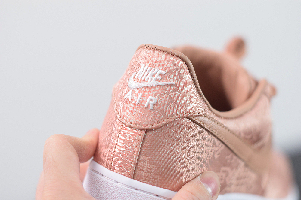 Nike Air Force 1 Low Clot Rose Gold Silk (Regular Box) CJ5290-600