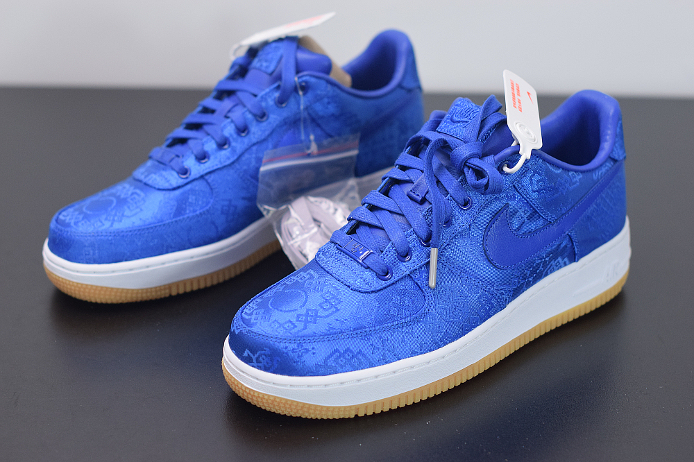 Nike Air Force 1 Low CLOT Blue Silk CJ5290-400