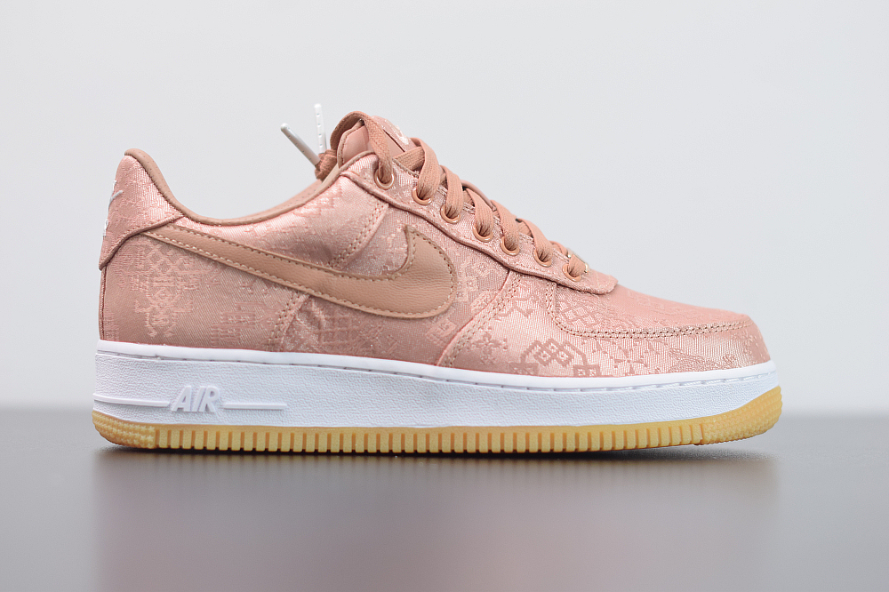 Nike Air Force 1 Low Clot Rose Gold Silk (Regular Box) CJ5290-600