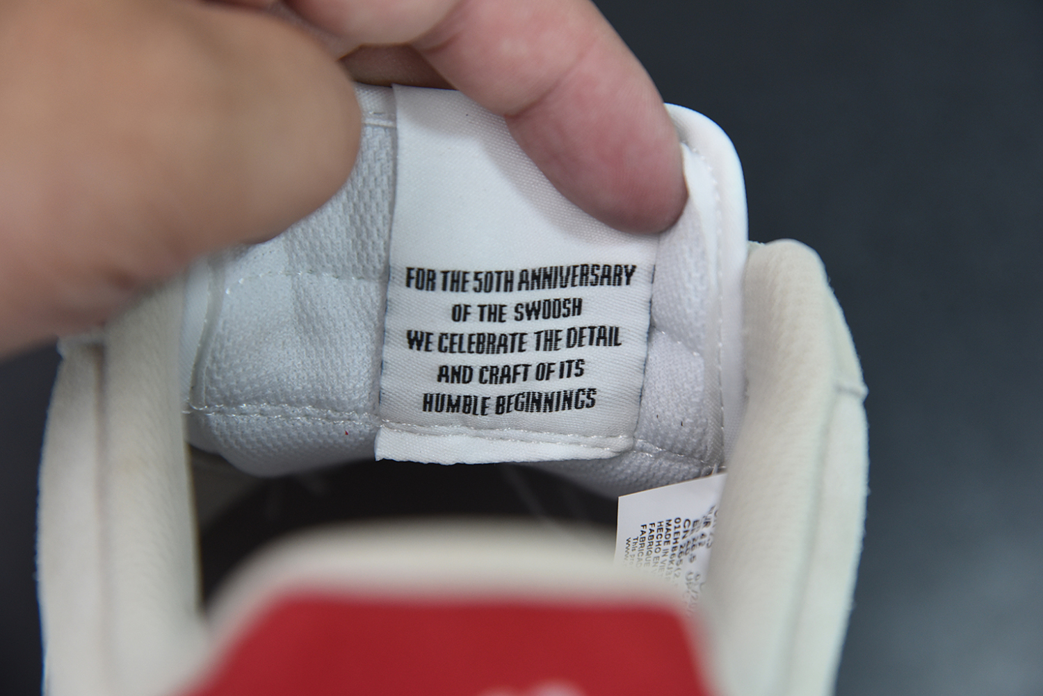 Nike Air Force 1 Low First Use Light Sail Red  DB3597-100