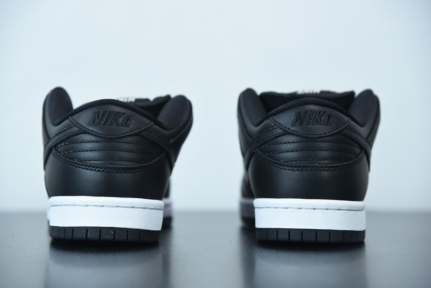 Nike SB Dunk Low Black White Running Shoes CV1727-001