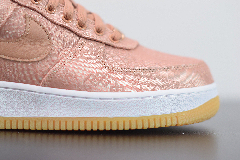 Nike Air Force 1 Low Clot Rose Gold Silk (Regular Box) CJ5290-600