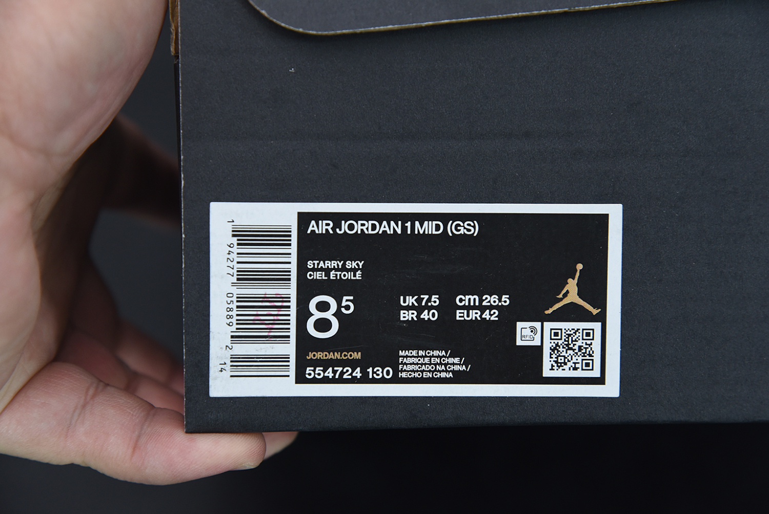 Jordan 1 Mid Triple White 2.0 (2020) 554724-130