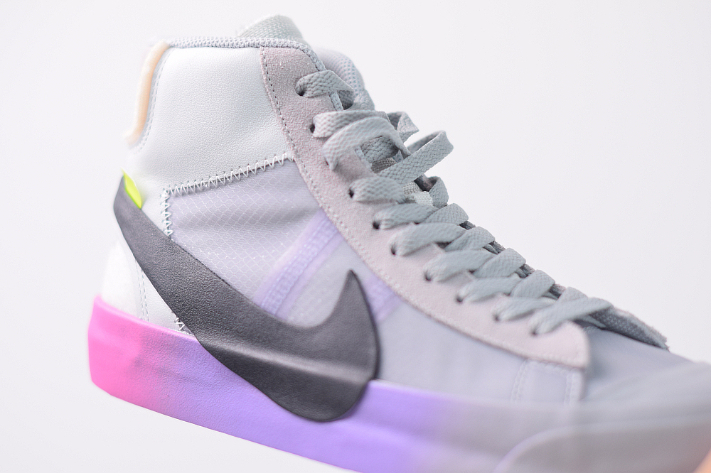 2020 New Off-White x Nike Blazer Mid “The Queen” Shoes For Sale AA3832-002
