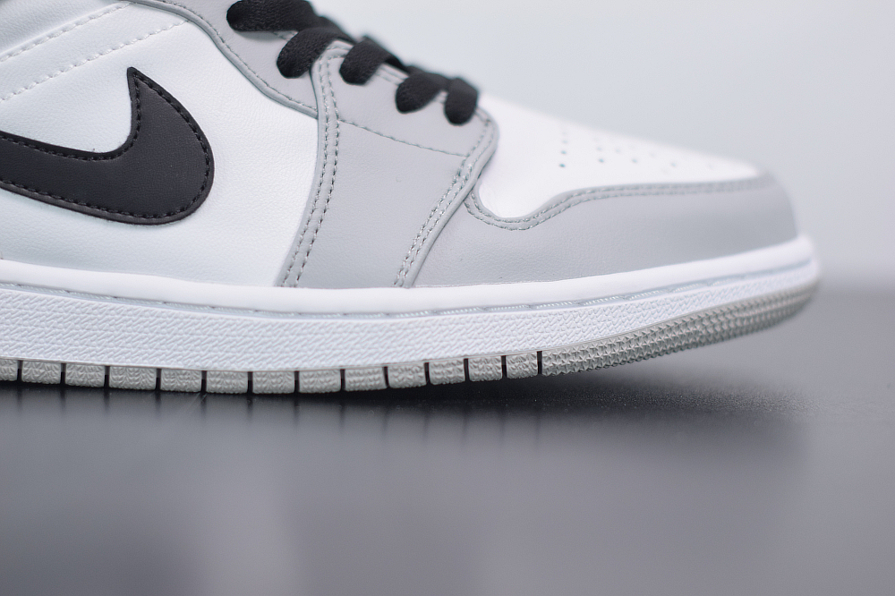Jordan 1 Mid Light Smoke Grey  554724-092