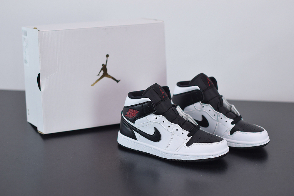 Jordan 1 Mid Reverse Black Toe (W) BQ6472-101