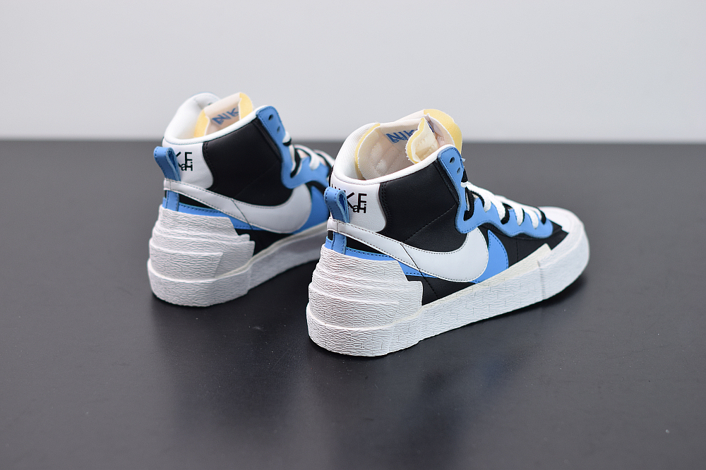 Nike Blazer Mid sacai White Black Legend Blue BV0072-001