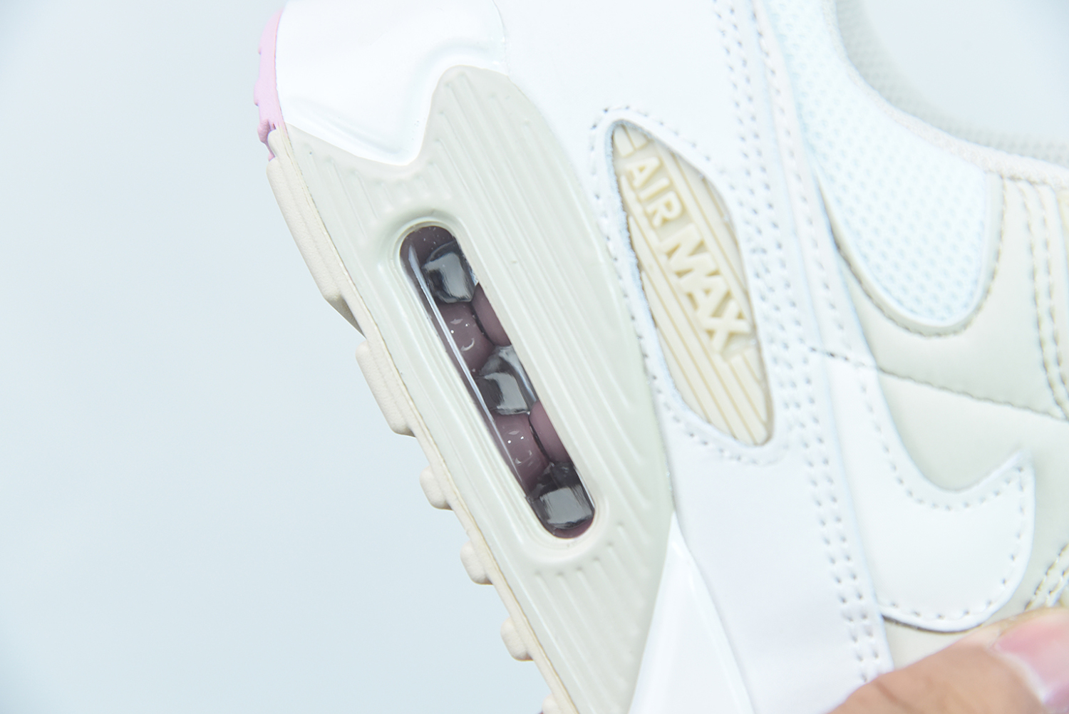 Nike Air Max 90 Summit White Light Orewood Brown (W)CT1873-100