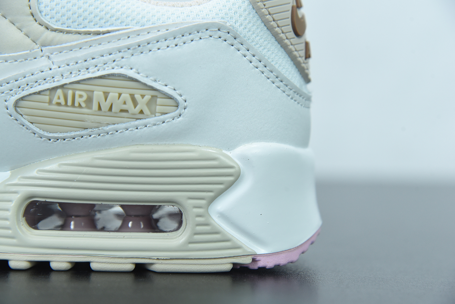Nike Air Max 90 Summit White Light Orewood Brown (W)CT1873-100