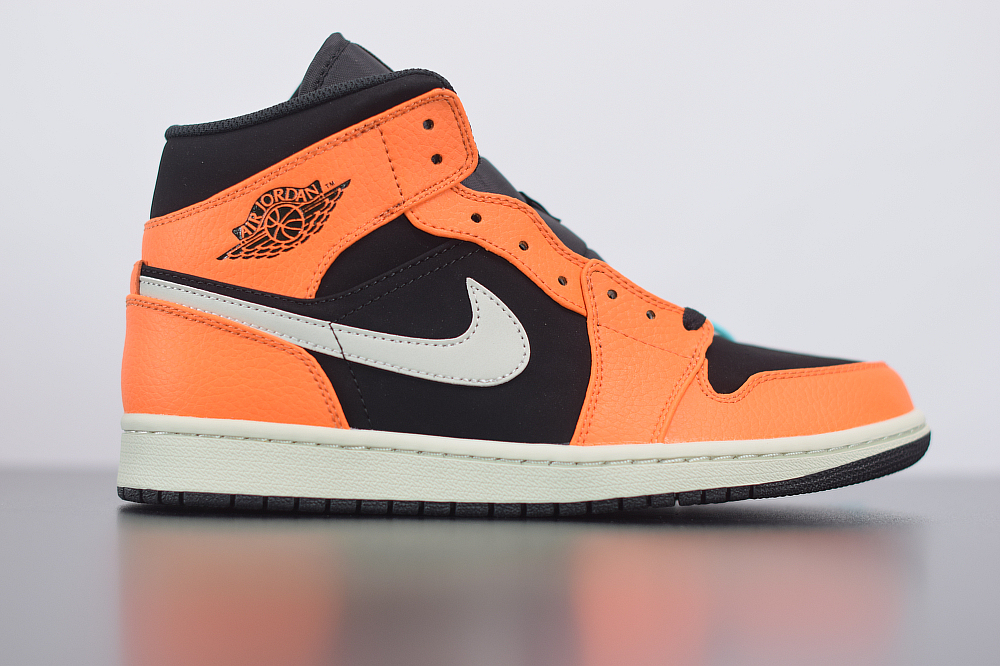 Jordan 1 Mid Black Cone 554724-062