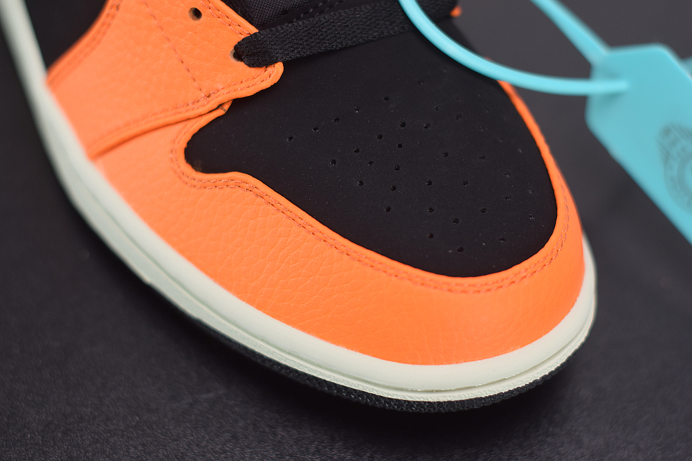 Jordan 1 Mid Black Cone 554724-062