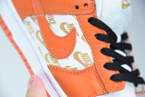 Supreme x Nike SB Dunk Low Orange White Metallic Gold DH3228-181