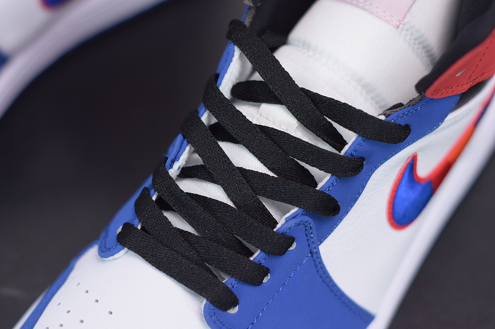 Jordan 1 Mid Multi-Color Swoosh  852542-146