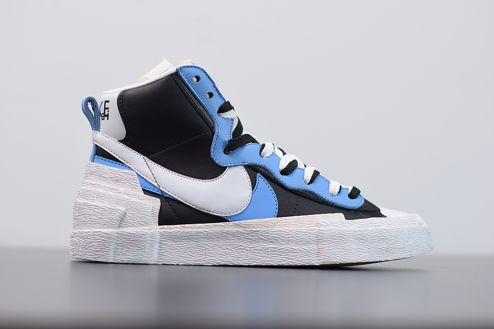 Nike Blazer Mid sacai White Black Legend Blue BV0072-001