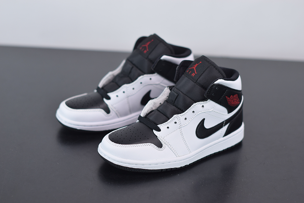 Jordan 1 Mid Reverse Black Toe (W) BQ6472-101