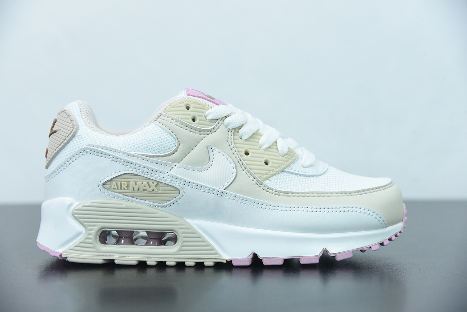 Nike Air Max 90 Summit White Light Orewood Brown (W)CT1873-100