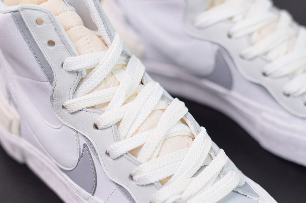 Nike Blazer Mid sacai White Grey BV0072-100