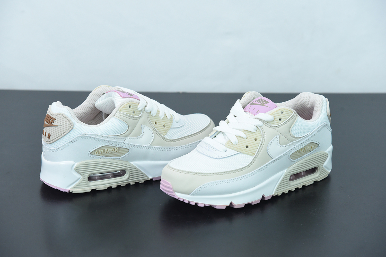 Nike Air Max 90 Summit White Light Orewood Brown (W)CT1873-100