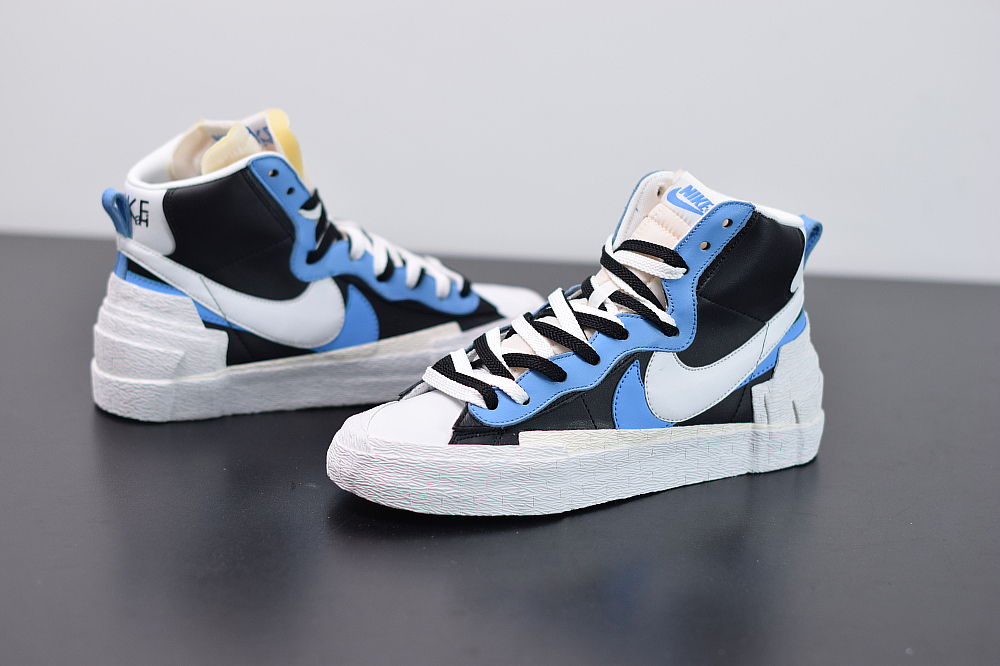 Nike Blazer Mid sacai White Black Legend Blue BV0072-001