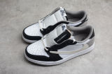 Fragment x Travis Scott x Air Jordan 1 Low OG TS Grey Black White DM7866-010