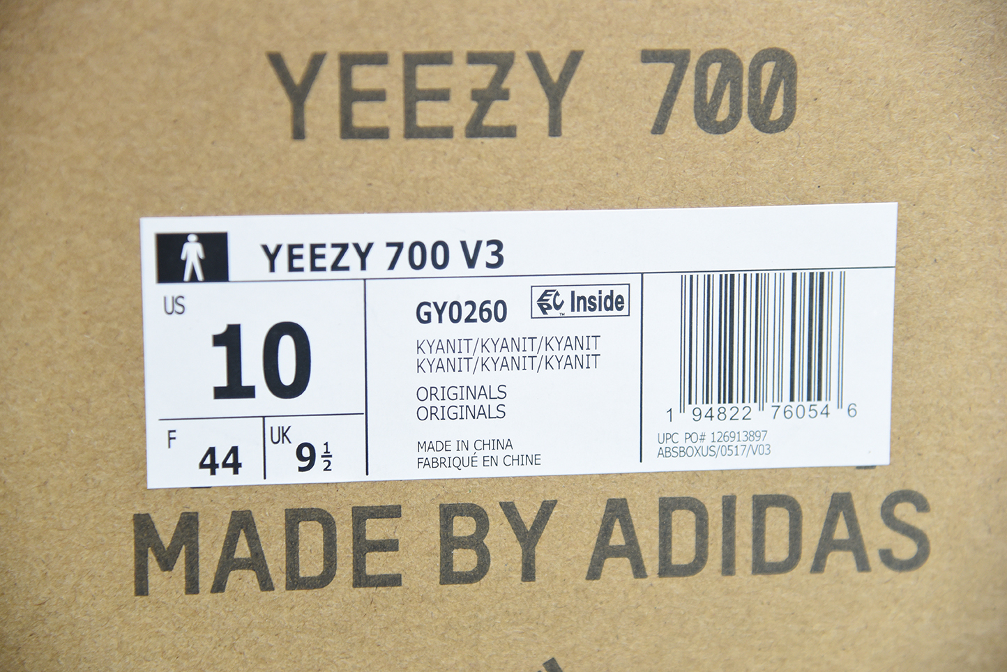 adidas Yeezy 700 V3 Kyanite GY0260