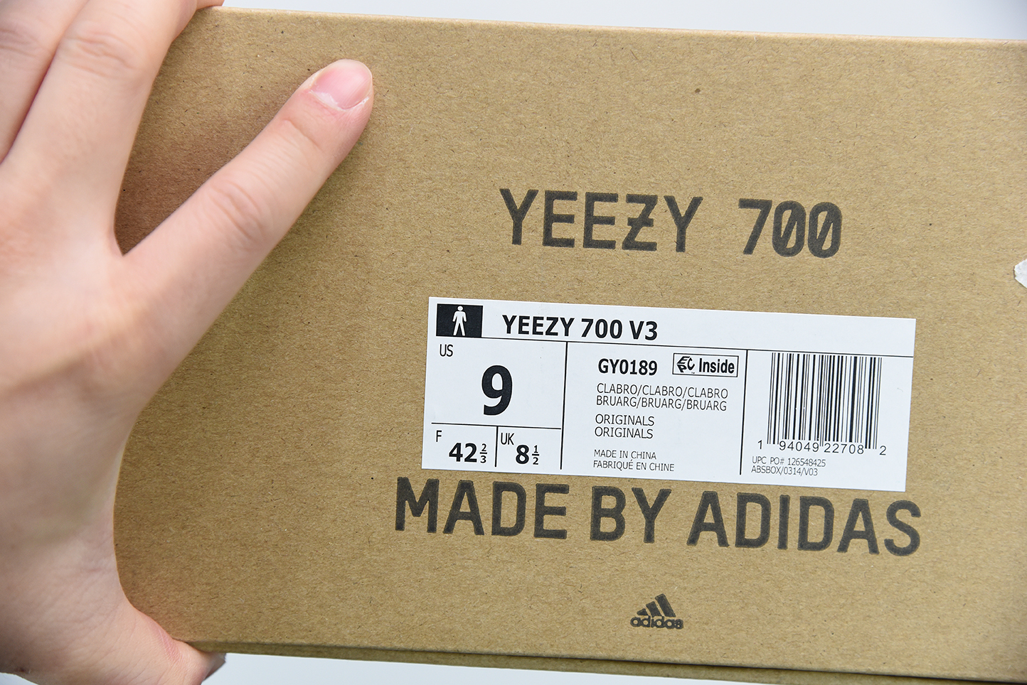 adidas Yeezy 700 V3 Clay Brown GY0189