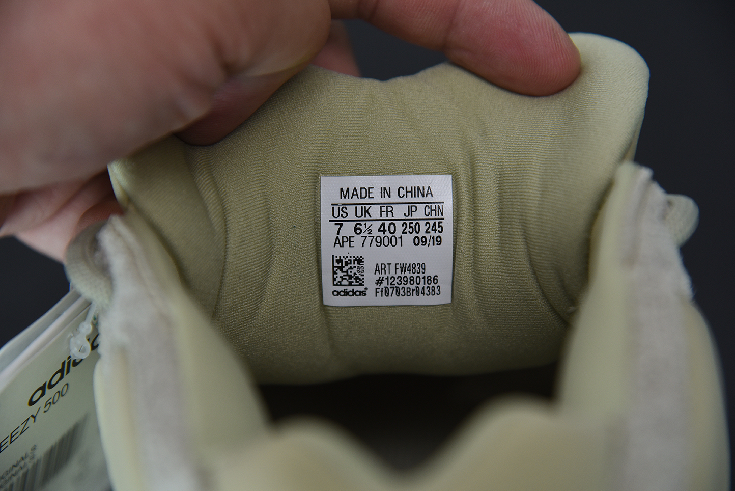 adidas Yeezy 500 Stone FW4839