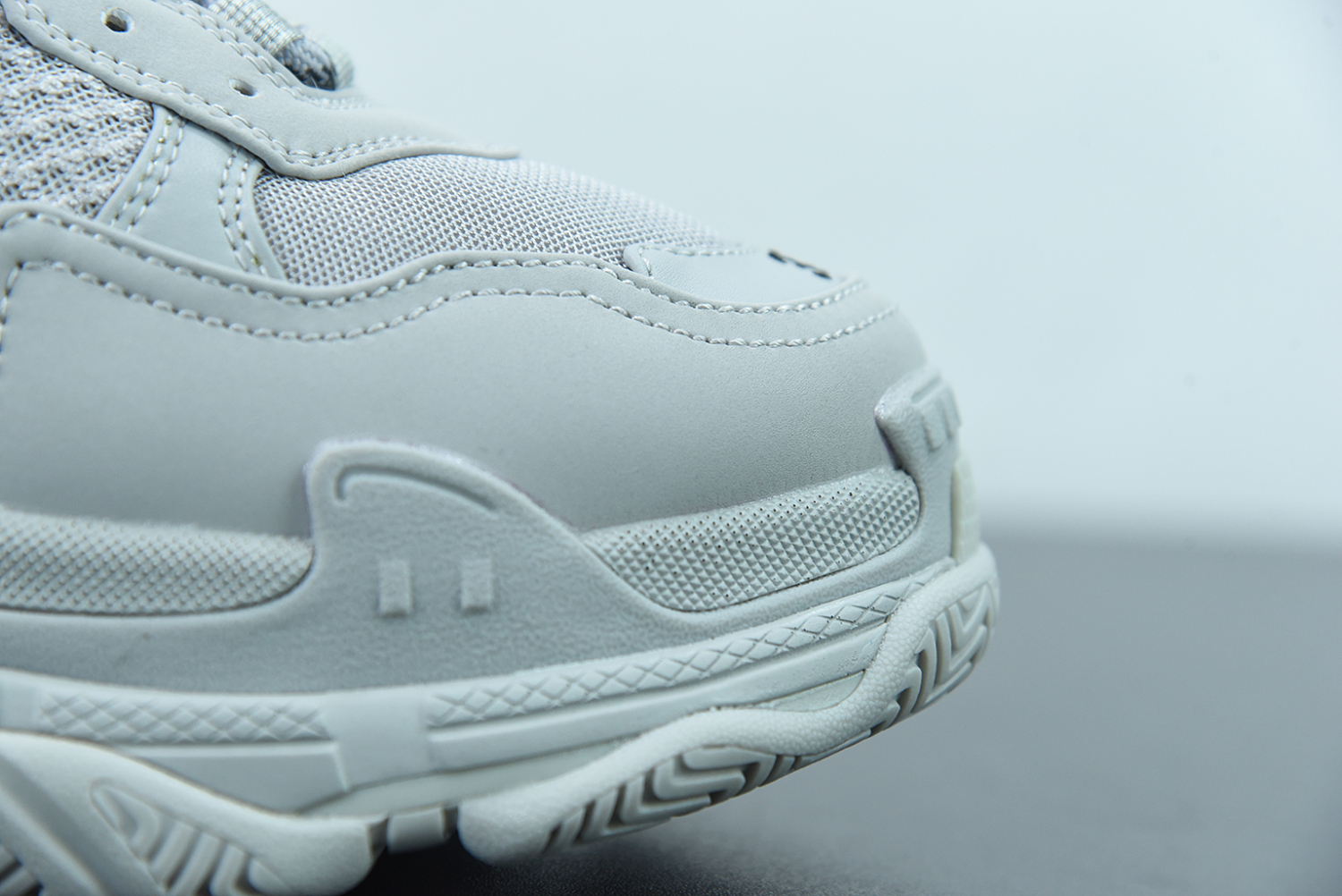 Bal**ci*ga Triple S Clear Sole Sneaker 668562-W3CQ5-1210