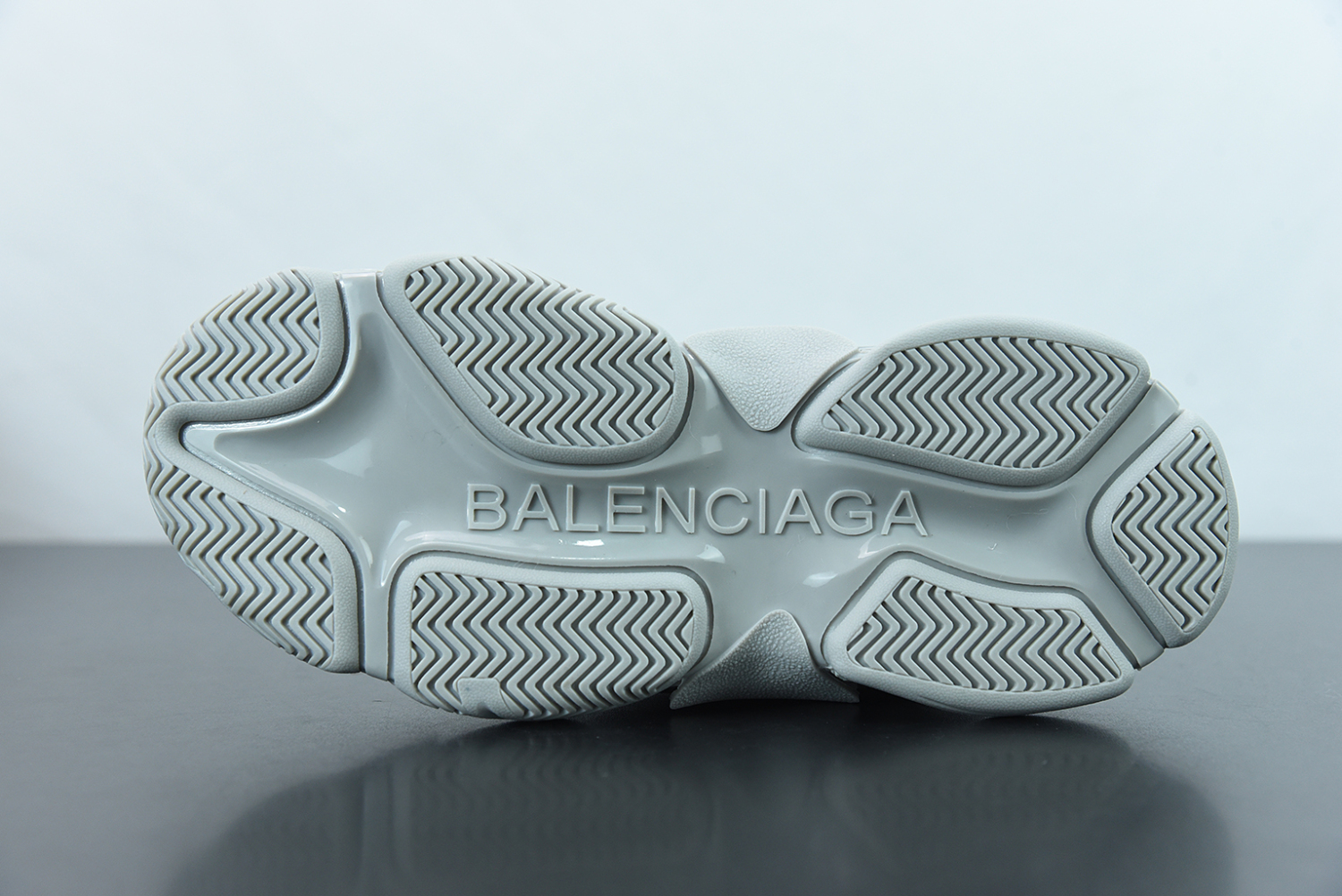 Bal**ci*ga Triple S Clear Sole Sneaker 668562-W3CQ5-1210
