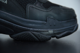 Bal**ciaga Triple S Sneakers Dadshoe black  ECBA700336A