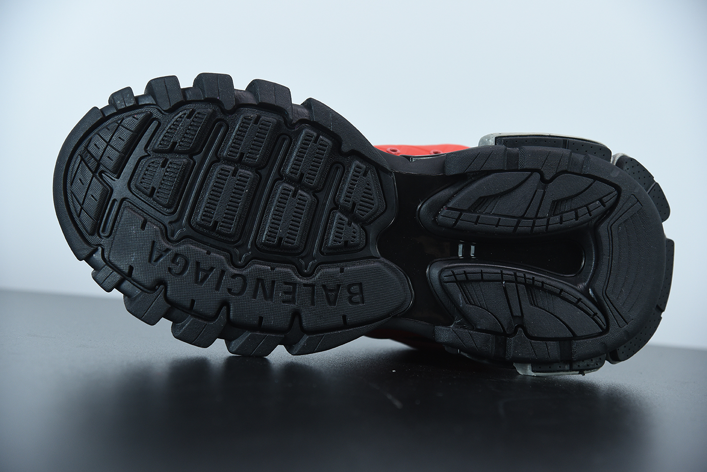 Bal**ci*ga Track Sneaker RedBlackGray 542023-W1GB8-5201