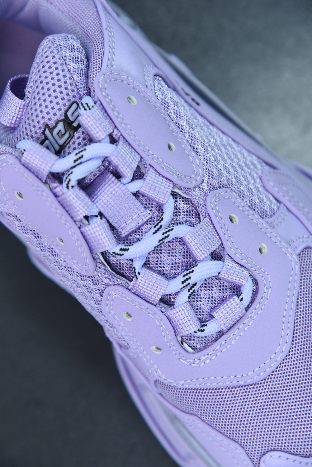 Bal**ci*ga Triple S Clear Sold Purple  524039 W73B0 9590