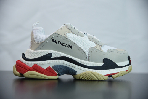 Bal**ciaga GZ version sneakers Dadshoe white-red   ECBA700336A