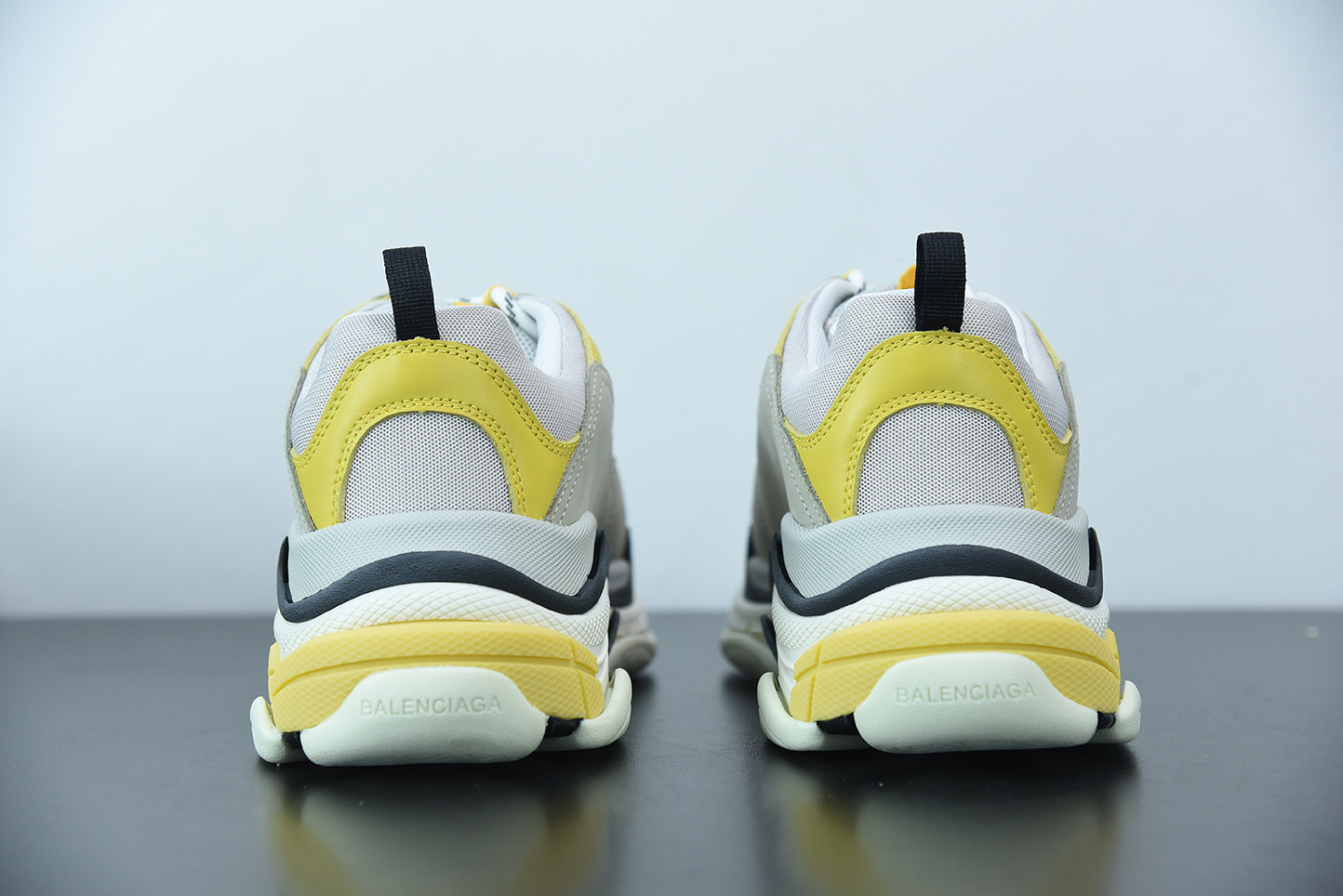 Bal**ciaga Triple S sneakers Dadshoe yellow  ECBA700336A