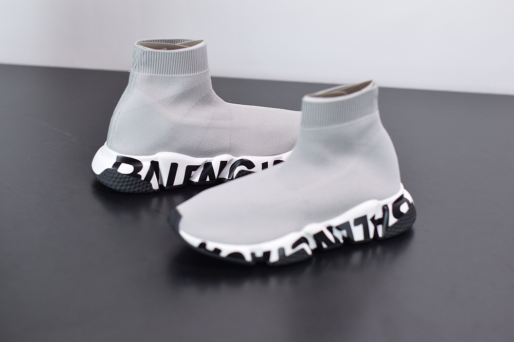 Bal**ci*ga Speed Trainer Sneaker Grijs Paul Warmer 517319W07U01014