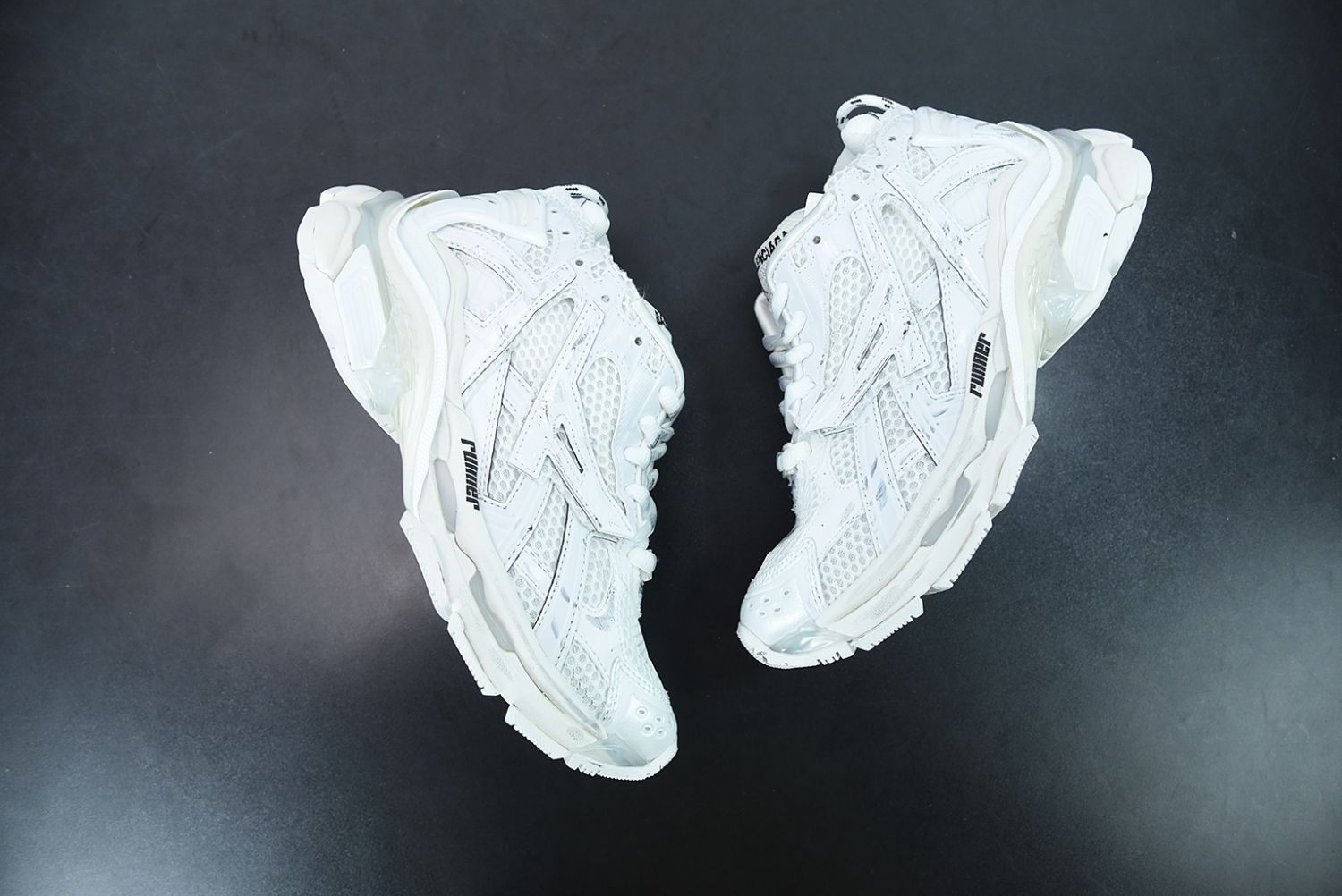 Bal**ciaga Runner White White (W) 677402-W3RA9-9000