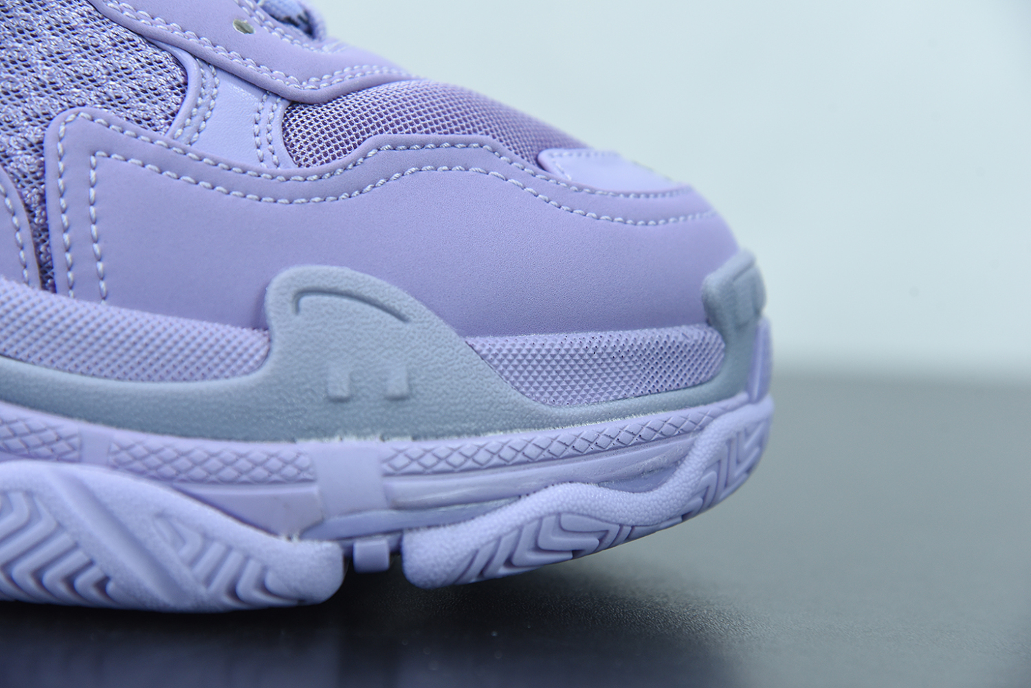 Bal**ci*ga Triple S Clear Sold Purple  524039 W73B0 9590