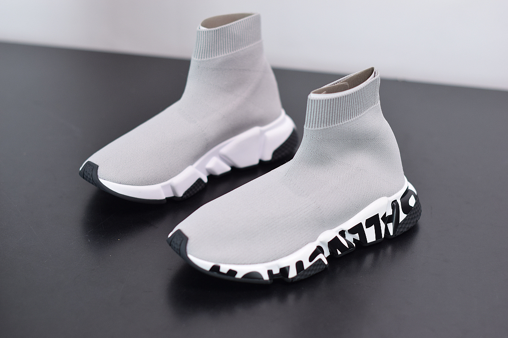 Bal**ci*ga Speed Trainer Sneaker Grijs Paul Warmer 517319W07U01014