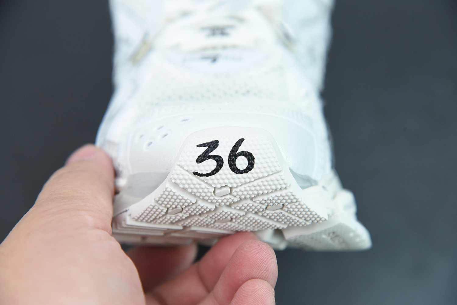 Bal**ciaga Runner White White (W) 677402-W3RA9-9000