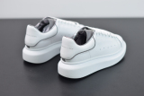 Alexander McQueen Sneaker White Grey 553770 9076