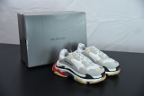 Bal**ciaga GZ version sneakers Dadshoe white-red   ECBA700336A