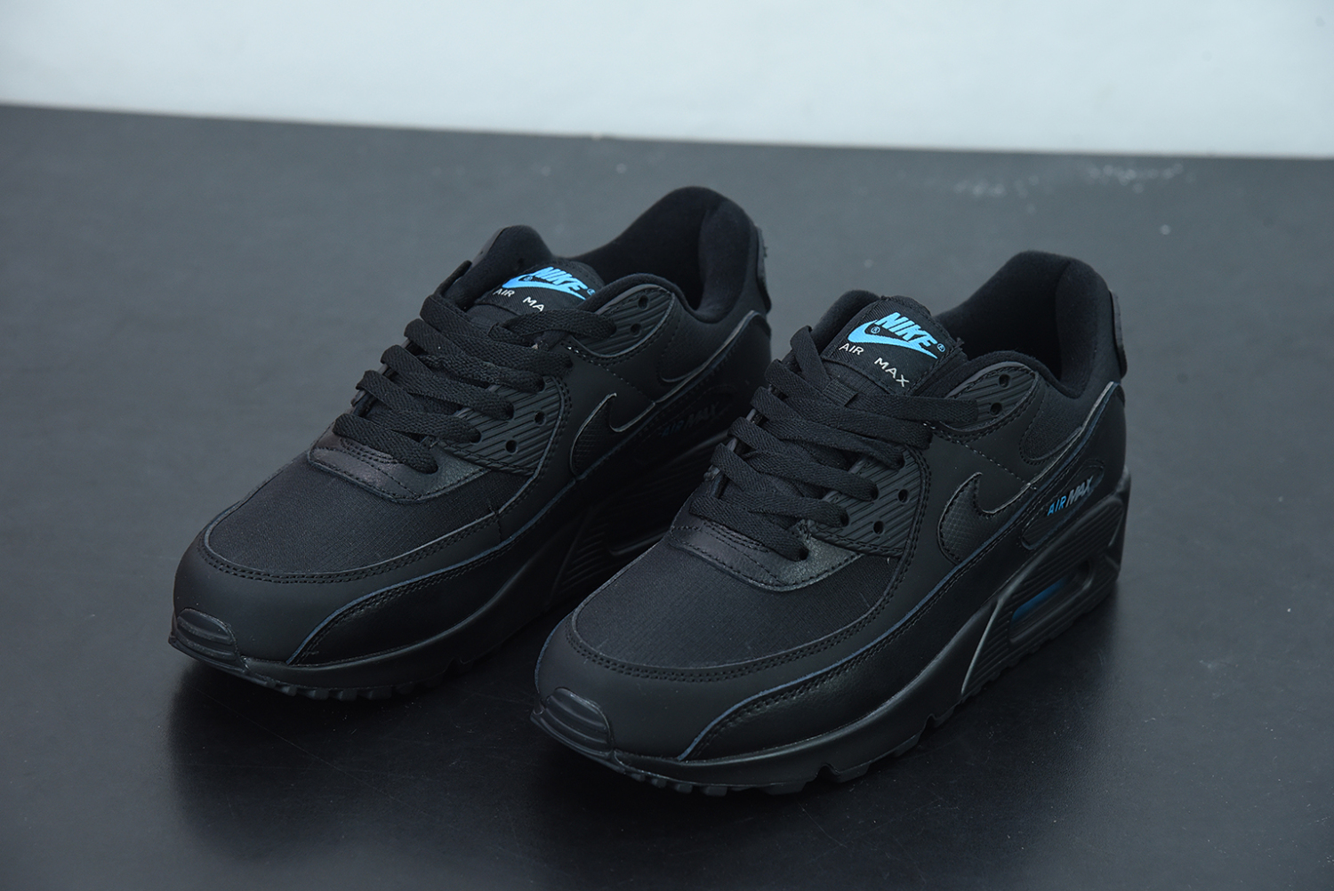 Nike Air Max 90 Black Laser Blue DC4116-002