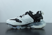Bal**ci*ga Track Clear Sole White/Black (W) -  647741-W3BZ2-9010