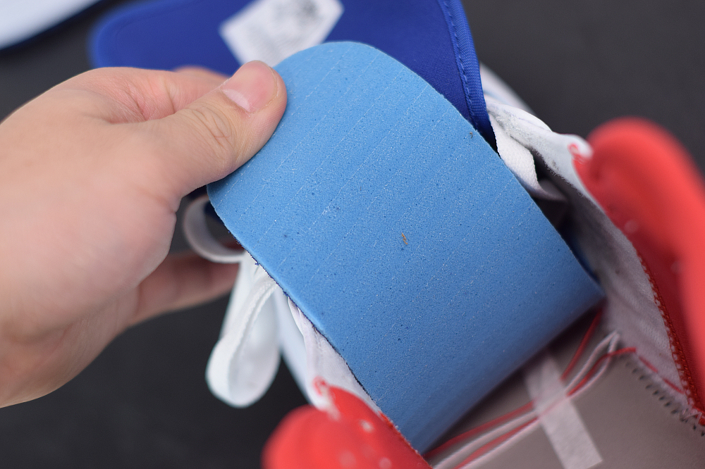 Jordan 1 Mid White Laser Orange Deep Royal Blue (GS) 554725-131