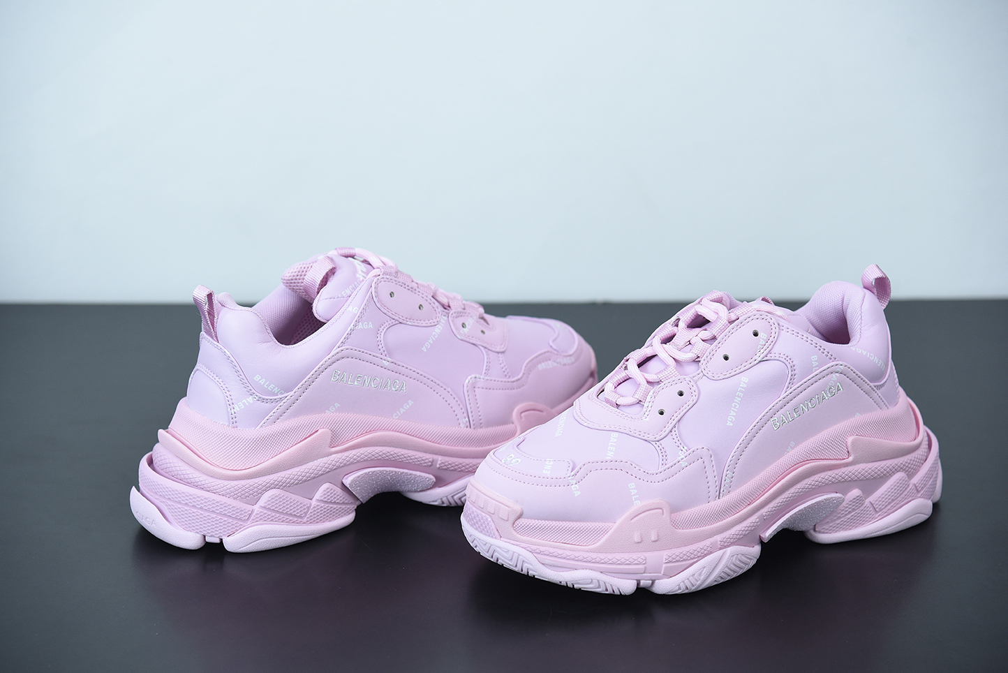 Bal**ci*ga TRIPLE S Sneakers - Pink ECBL001044E
